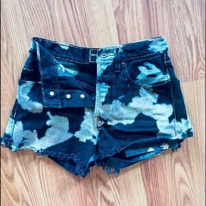 American Vintage Bleached Denim Levi’s Size 26 Repurposed